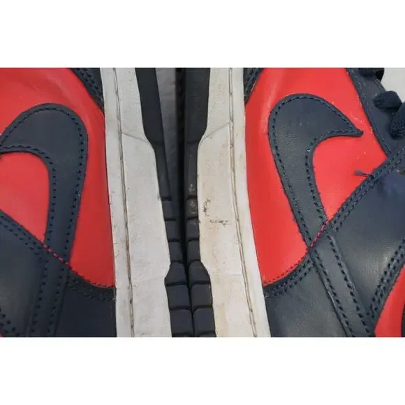 Nike Dunk Low Retro Shoes University Red‎ Obsidian DV0833-601 Mens Size 9